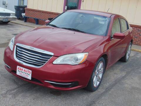 2012 Chrysler 200 for sale at A AND R AUTO in Lincoln NE