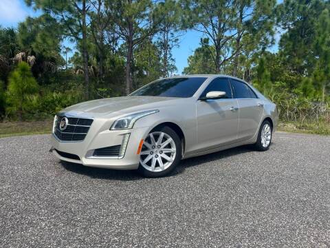 2014 Cadillac CTS for sale at VICTORY LANE AUTO SALES in Port Richey FL