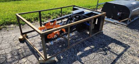 2024 AGT Industrial 48" Trencher Skid Steer Attach for sale at Adams Enterprises in Knightstown IN