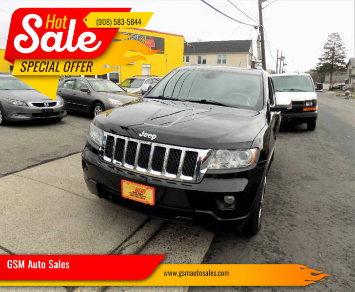 2011 Jeep Grand Cherokee for sale at GSM Auto Sales in Linden NJ