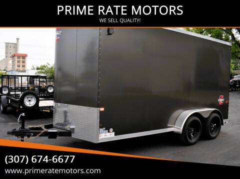 2024 CHARMAC 7 x 14 FT. CARGO TRAILER for sale at PRIME RATE MOTORS - Trailers in Sheridan WY