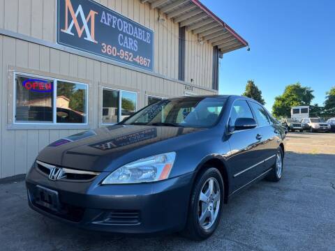 2006 Honda Accord for sale at M & A Affordable Cars in Vancouver WA