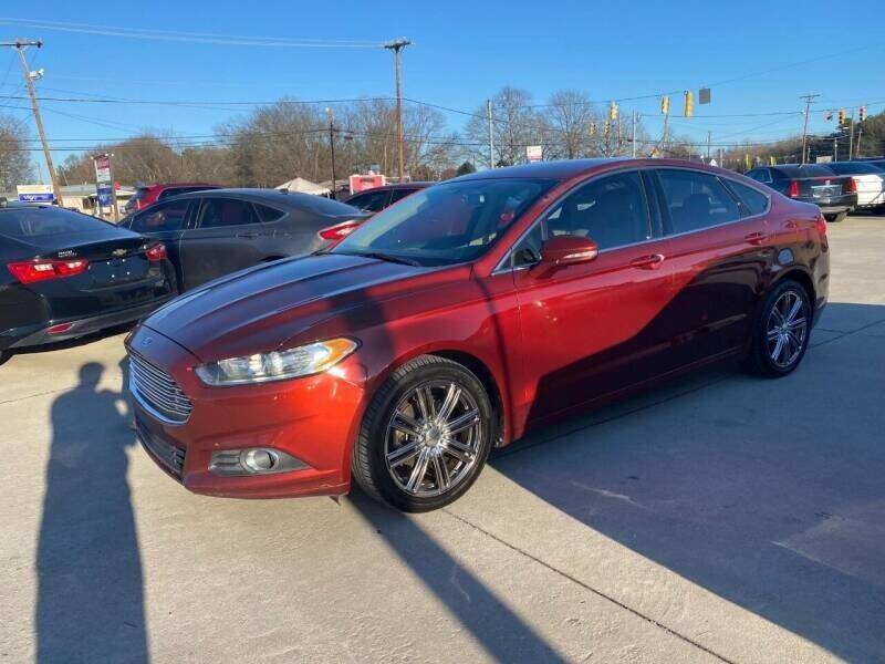 2014 Ford Fusion for sale at GSP AUTO SALES in Greer SC