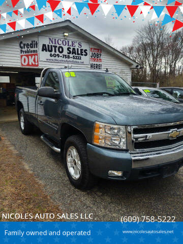 2008 Chevrolet Silverado 1500 for sale at NICOLES AUTO SALES LLC in Cream Ridge NJ