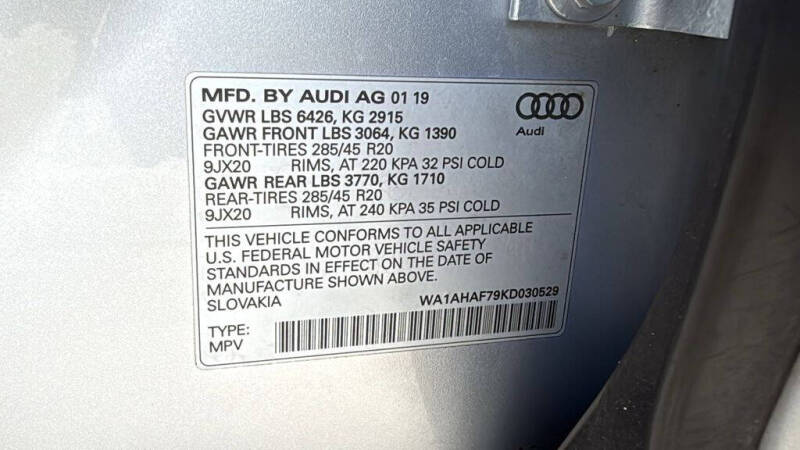 2019 Audi Q7