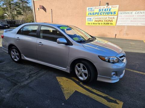 2012 Toyota Corolla for sale at Exxcel Auto Sales in Ashland MA