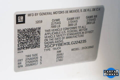 2020 Chevrolet Silverado 1500