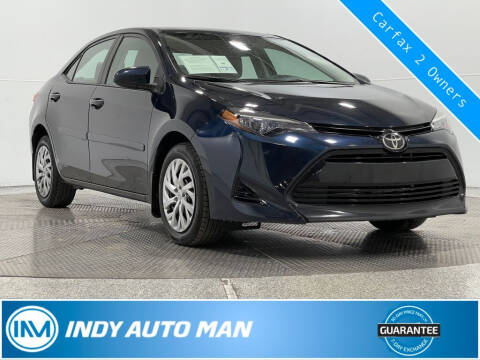 2018 Toyota Corolla for sale at INDY AUTO MAN in Indianapolis IN
