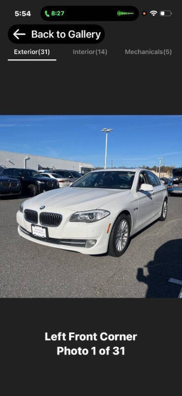 2013 BMW 5 Series 535i xDrive