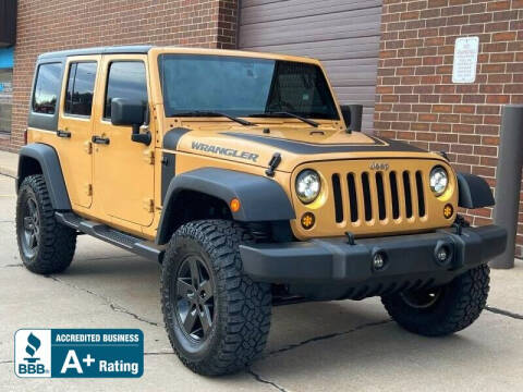 2014 Jeep Wrangler Unlimited for sale at Effect Auto Center in Omaha NE