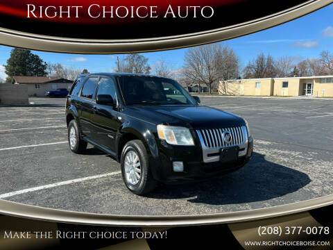 2008 Mercury Mariner for sale at Right Choice Auto in Boise ID