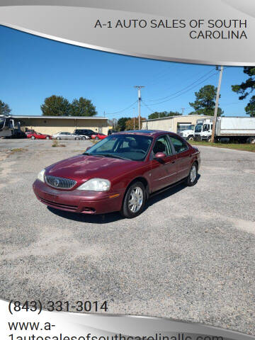 2004 Mercury Sable for sale at A-1 Auto Sales Of South Carolina in Conway SC