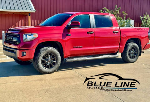 2017 Toyota Tundra for sale at Blue Line Motors in Bixby OK