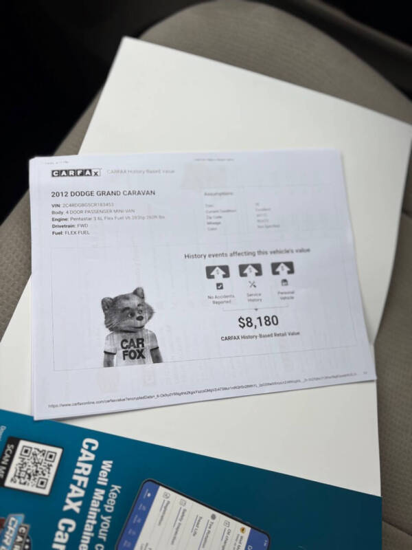 2012 Dodge Grand Caravan SE