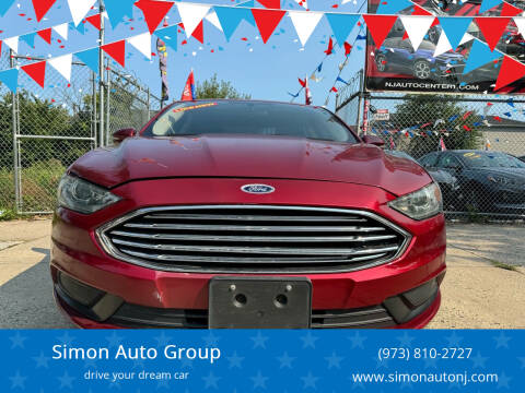 2017 Ford Fusion for sale at SIMON AUTO GROUP LLC in Newark NJ