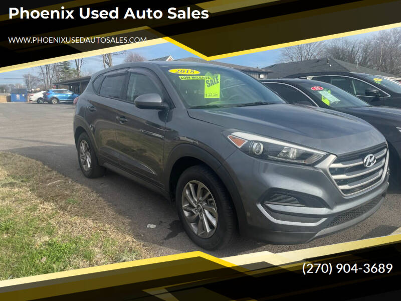 2018 Hyundai Tucson for sale at Phoenix Used Auto Sales in Bowling Green KY