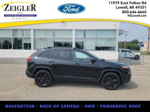 2016 Jeep Cherokee for sale at Zeigler Ford of Plainwell- Jeff Bishop - Zeigler Ford of Lowell in Lowell MI