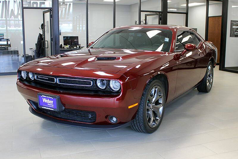 Red 2017 Dodge Challenger SXT SXT 2dr Coupe 2