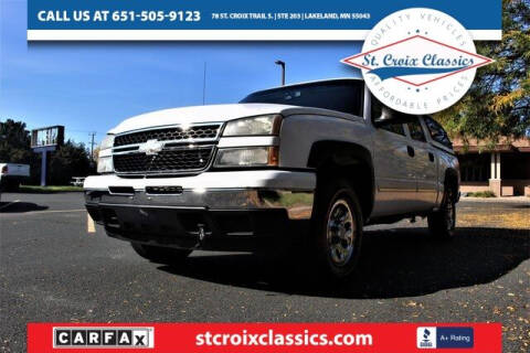 2006 Chevrolet Silverado 1500 for sale at St. Croix Classics in Lakeland MN