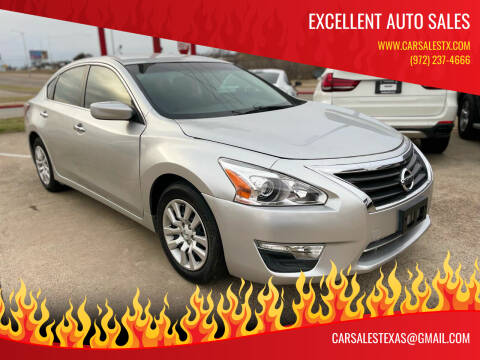 2015 Nissan Altima for sale at Excellent Auto Sales in Grand Prairie TX