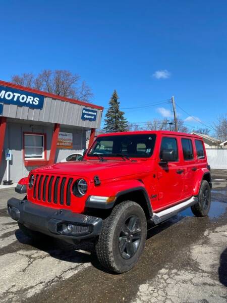 2021 Jeep Wrangler Unlimited for sale at Pristine Motors in Saint Paul MN