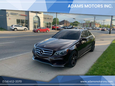 2014 Mercedes-Benz E-Class for sale at Adams Motors INC. in Inwood NY