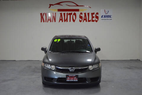 2009 Honda Civic for sale at Kian Auto Sales in Sacramento CA