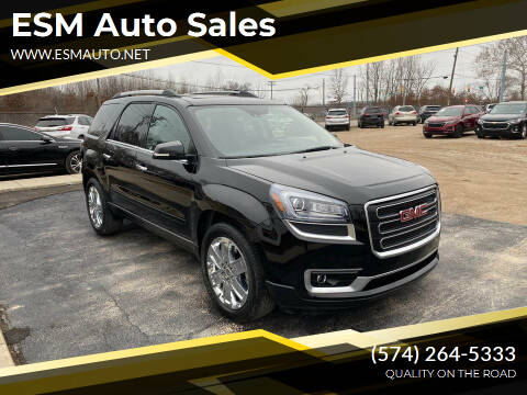 2017 GMC Acadia Limited for sale at ESM Auto Sales in Elkhart IN