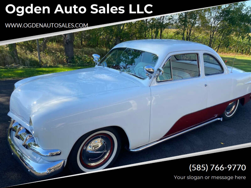 1950 Ford Tudor for sale at Ogden Auto Sales LLC in Spencerport NY