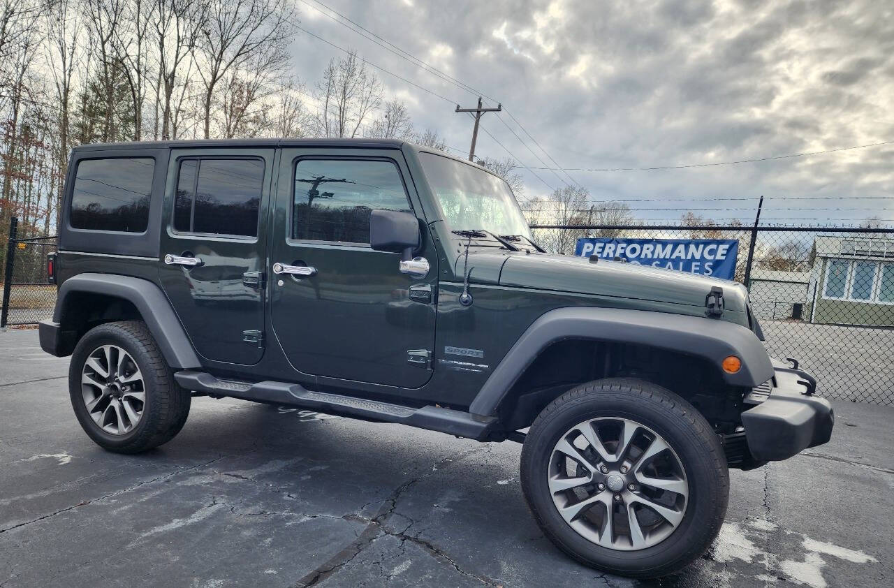 2011 Jeep Wrangler Unlimited for sale at Performance Auto Sales in Hickory, NC