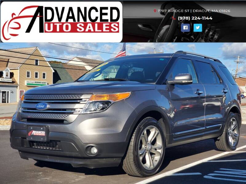 2012 Ford Explorer for sale at Advanced Auto Sales in Dracut MA