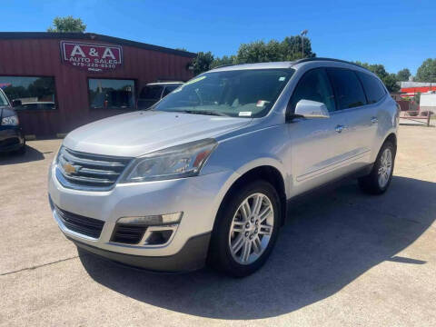 2015 Chevrolet Traverse for sale at A & A Auto Sales in Fayetteville AR