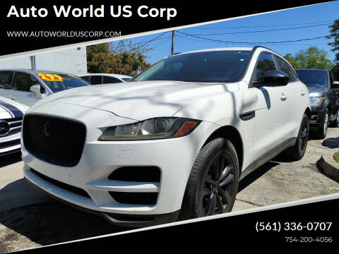 2018 Jaguar F-PACE for sale at Auto World US Corp in Plantation FL