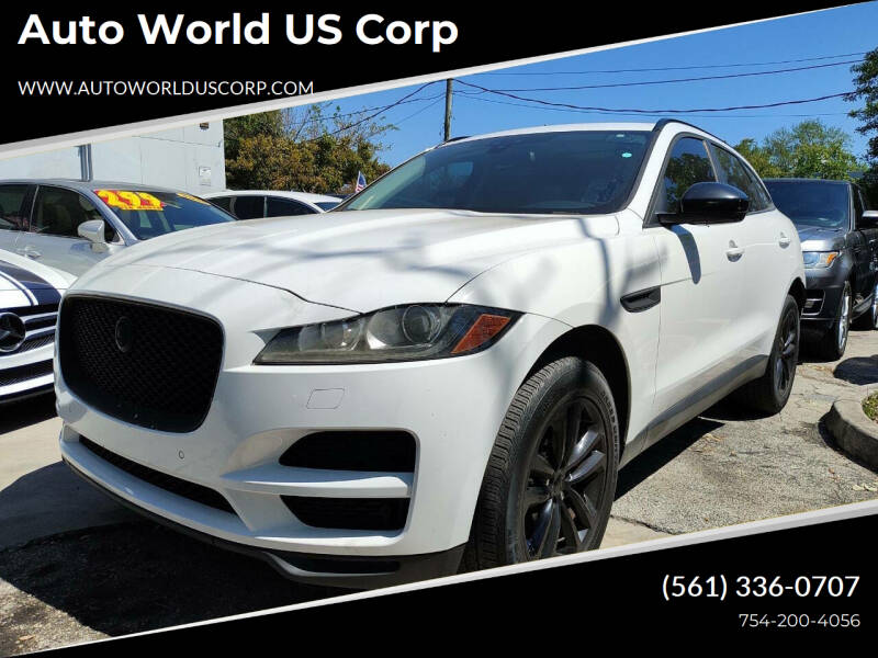2018 Jaguar F-PACE for sale at Auto World US Corp in Plantation FL