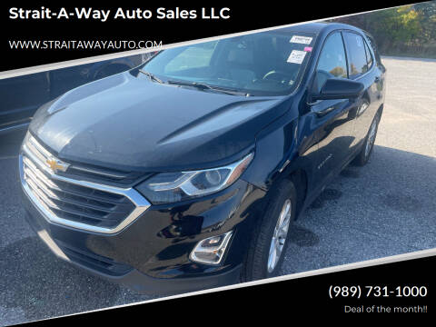 2018 Chevrolet Equinox for sale at Strait-A-Way Auto Sales LLC in Gaylord MI
