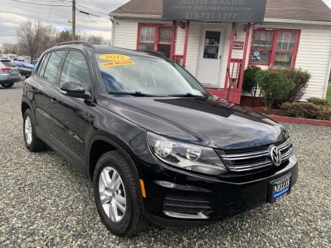 2015 Volkswagen Tiguan for sale at NELLYS AUTO SALES in Souderton PA