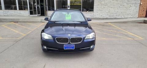 2013 BMW 5 Series for sale at Eurosport Motors in Evansdale IA