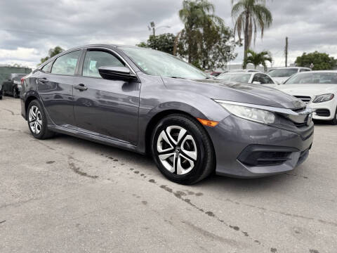 2016 Honda Civic for sale at Noah Auto Finance in Hollywood FL