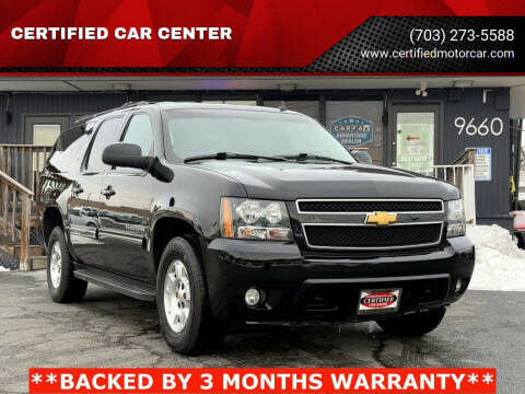 2014 Chevrolet Suburban for sale at CERTIFIED CAR CENTER in Fairfax VA