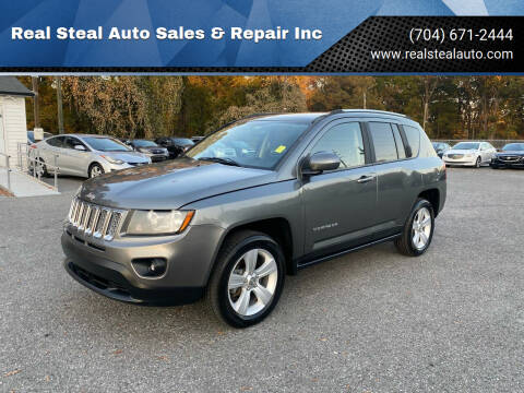 2014 Jeep Compass for sale at Real Steal Auto Sales & Repair Inc in Gastonia NC