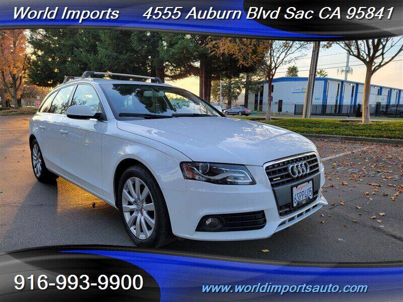 2011 Audi A4 for sale at World Imports in Sacramento CA