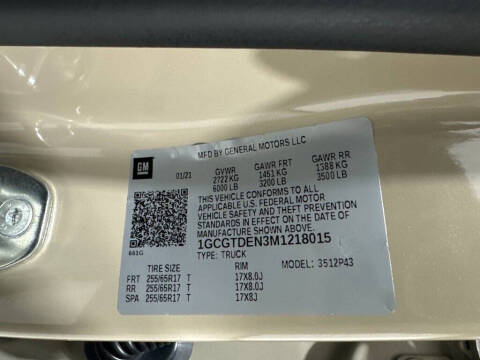 2021 Chevrolet Colorado