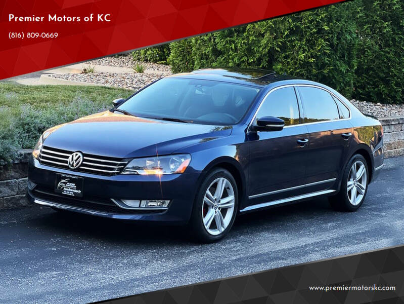 2015 Volkswagen Passat for sale at Premier Motors of KC in Kansas City MO