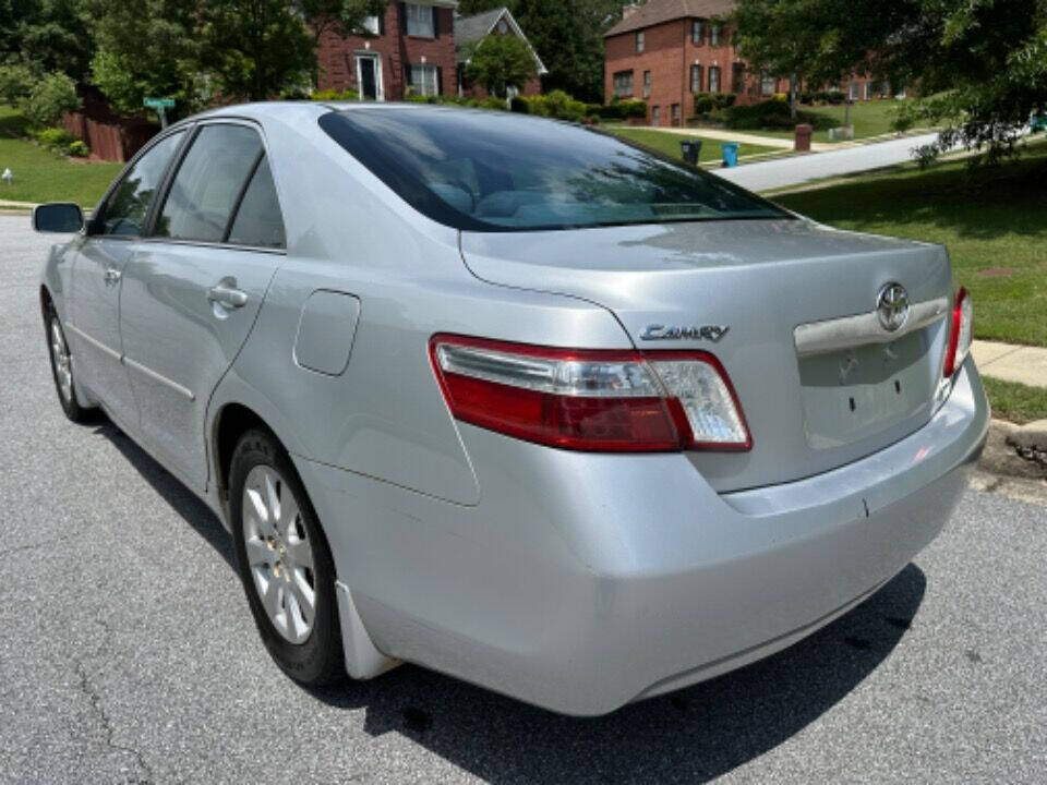 2007 Toyota Camry Hybrid for sale at SHURE AUTO SALES in Snellville, GA