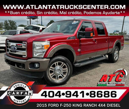 2015 Ford F-250 Super Duty for sale at ATLANTA TRUCK CENTER LLC in Doraville GA