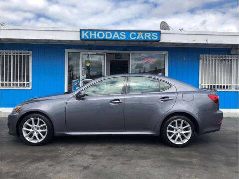 2012 Lexus IS 250 for sale at Khodas Cars in Gilroy CA