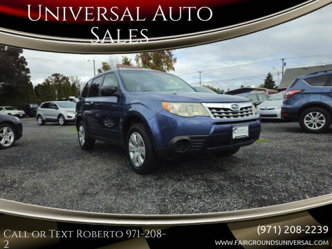 2012 Subaru Forester for sale at Universal Auto Sales in Salem OR