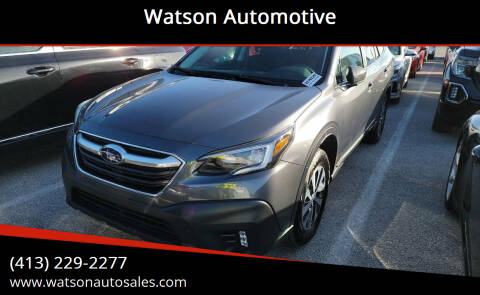 2021 Subaru Outback for sale at Watson Automotive in Sheffield MA