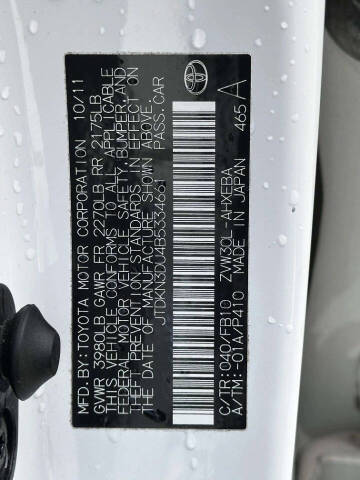 2011 Toyota Prius One