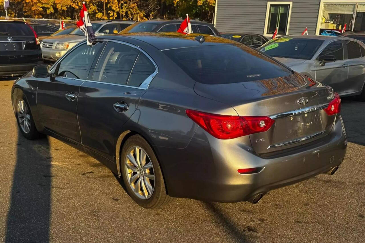 2015 INFINITI Q50 for sale at Adam Auto Sales Inc in Berlin, CT